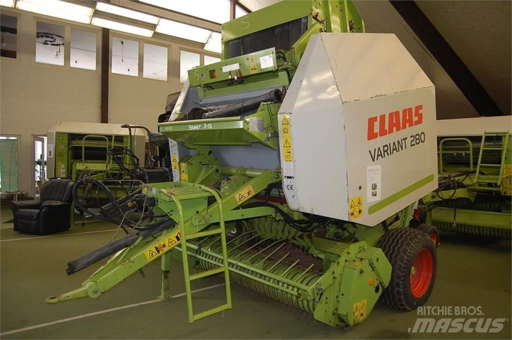 CLAAS Variant 280 Lisy na okrúhle balíky