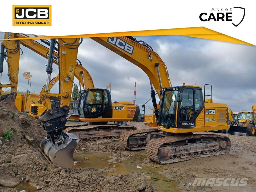 JCB 220X Pásové rýpadlá