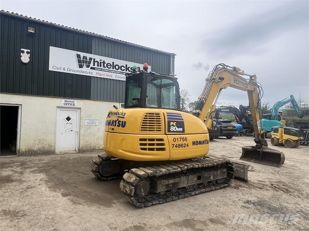 Komatsu PC 80 MR Midi rýpadlá 7 t - 12 t