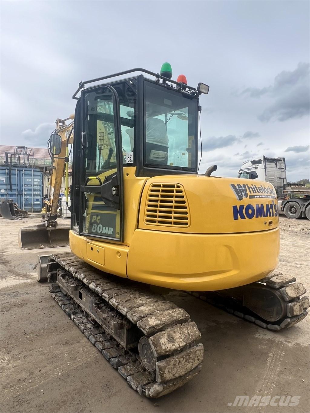Komatsu PC 80 MR Midi rýpadlá 7 t - 12 t