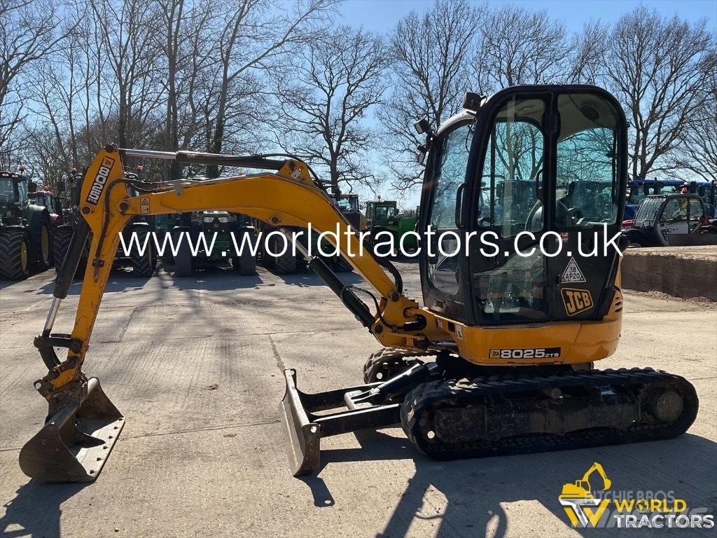 JCB 8025 ZTS Mini rýpadlá < 7t