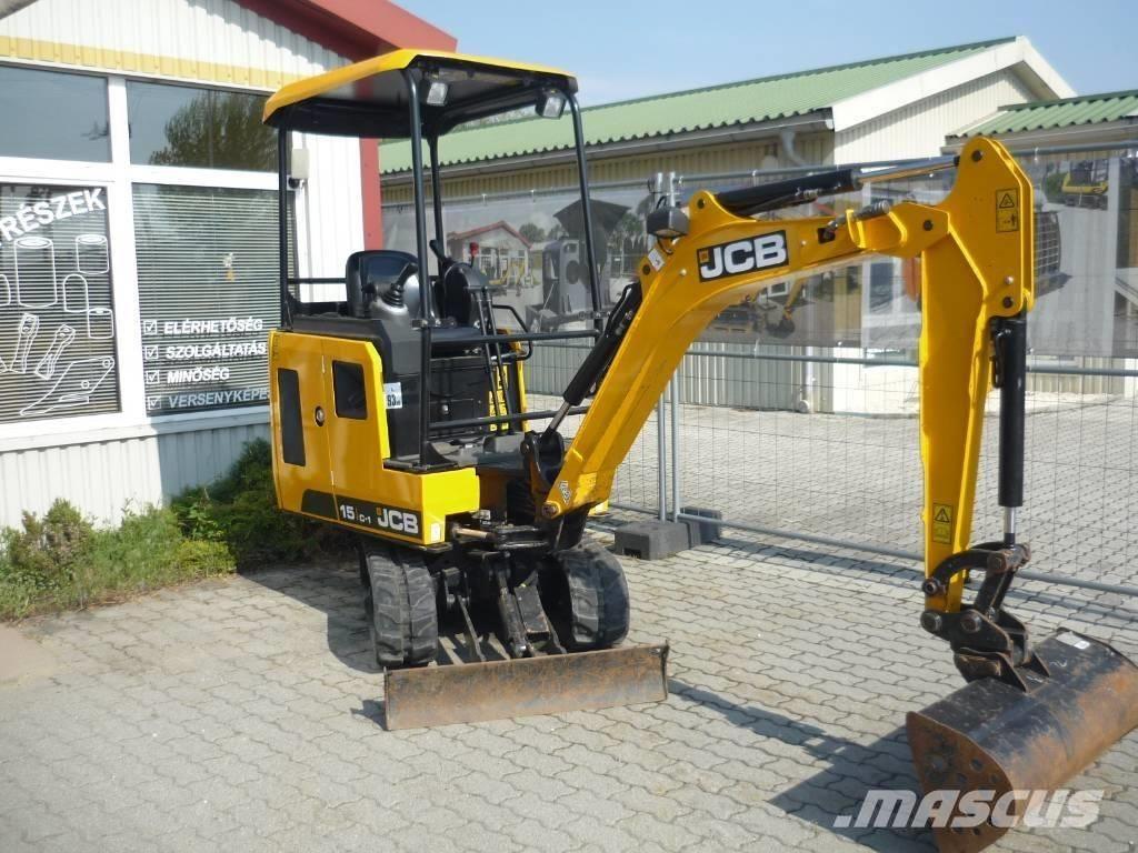 JCB 15 C-1 Mini rýpadlá < 7t
