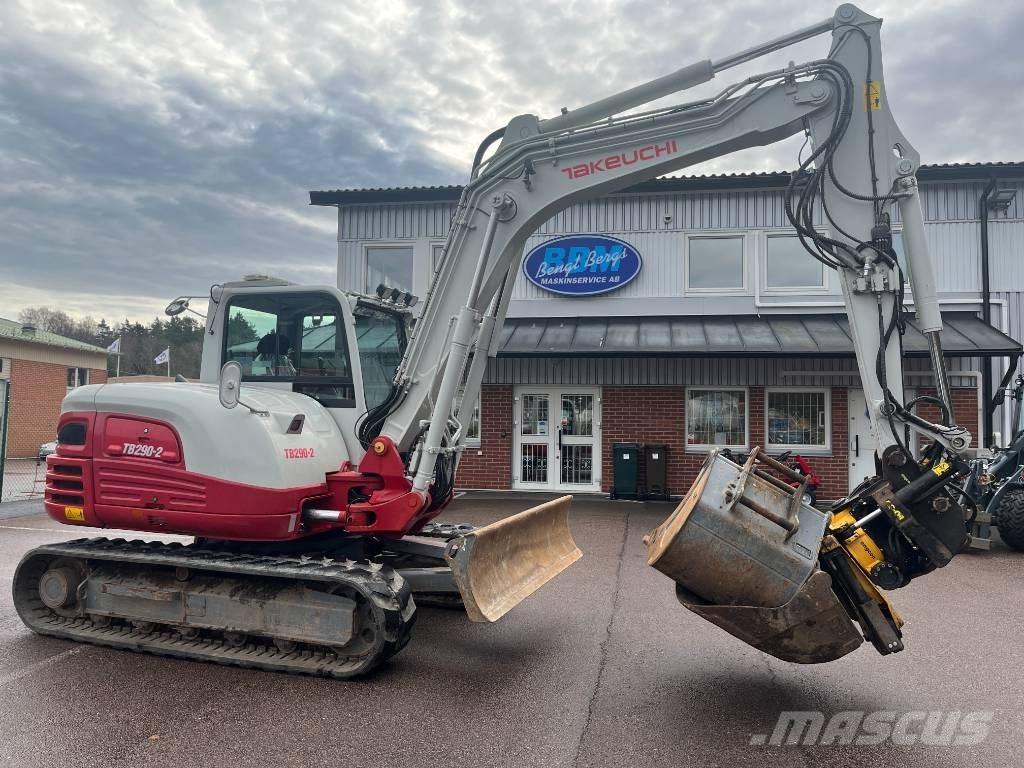 Takeuchi TB 290-2 Midi rýpadlá 7 t - 12 t