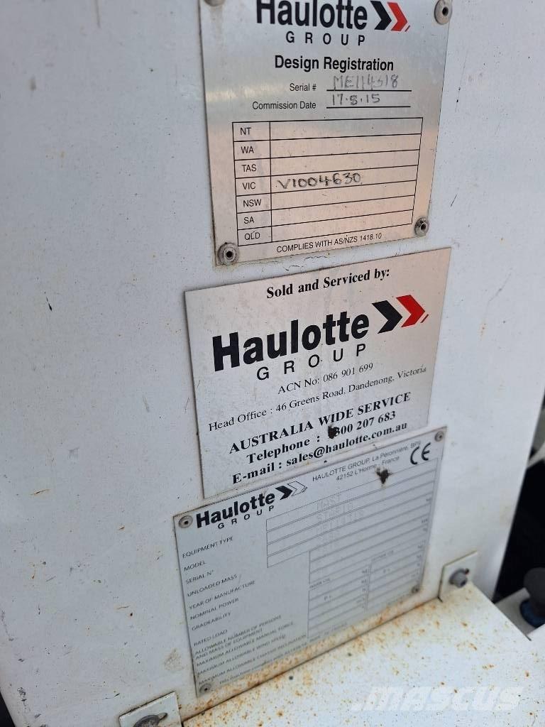 Haulotte Star 10 Kompaktné samohybné kĺbové plošiny