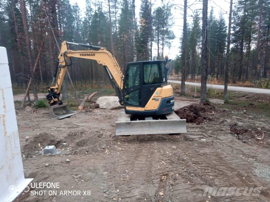 Yanmar Vio 80-1A Midi rýpadlá 7 t - 12 t