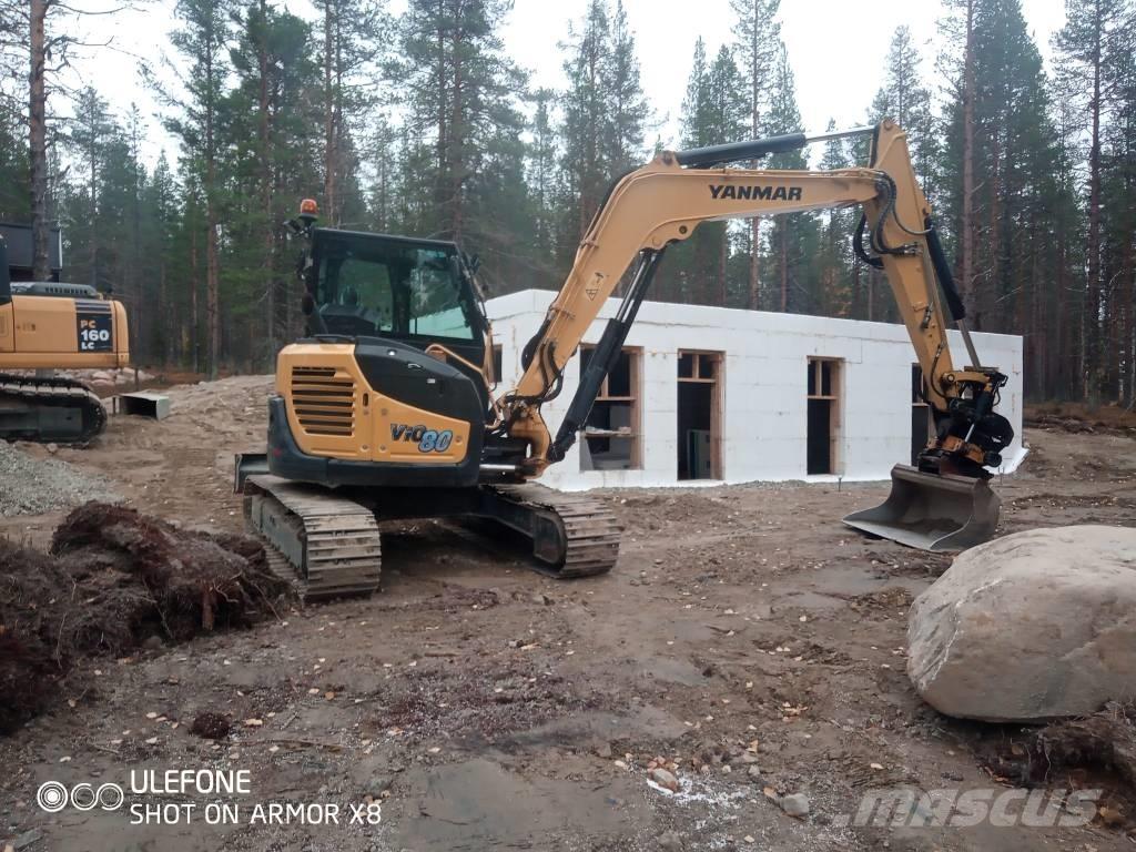 Yanmar Vio 80-1A Midi rýpadlá 7 t - 12 t