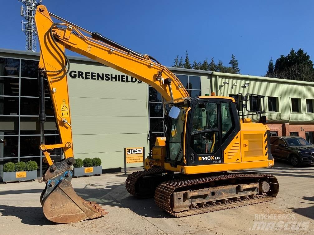 JCB 140X LC Pásové rýpadlá