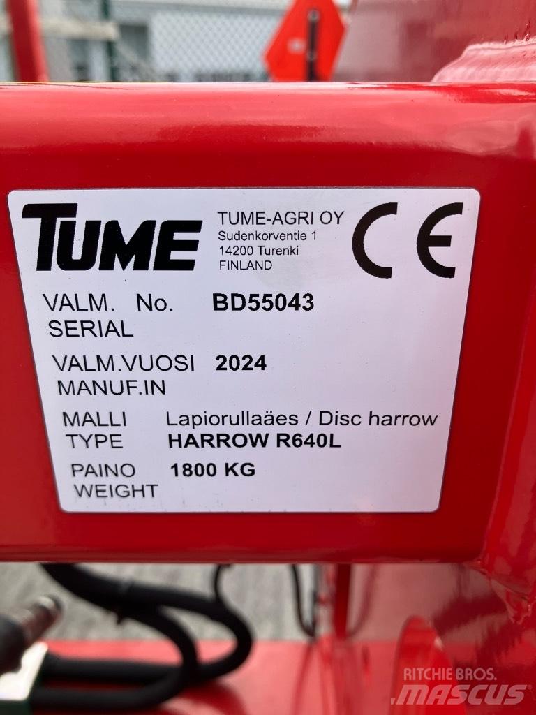 Tume Harrow R640L Brány