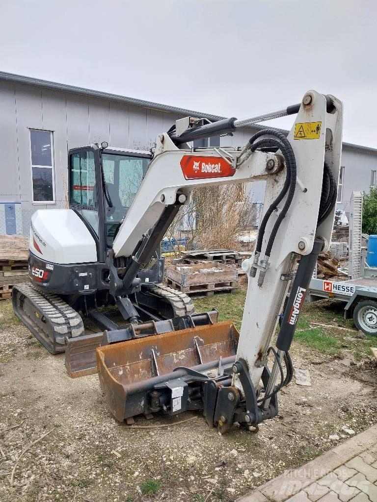 Bobcat E 50 Mini rýpadlá < 7t