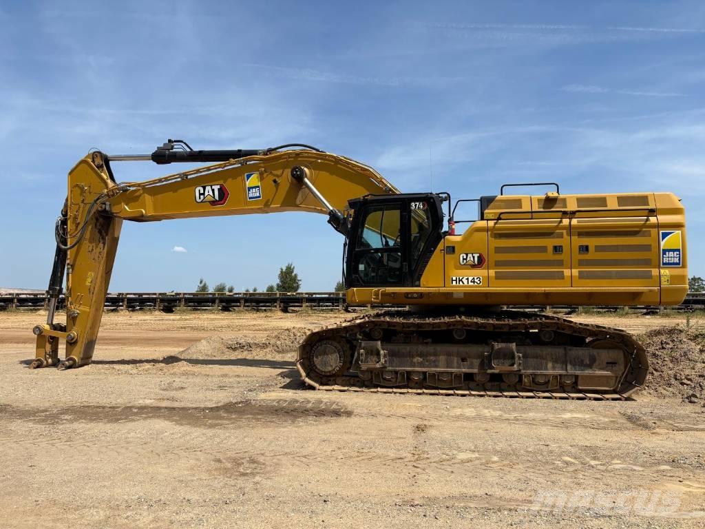 CAT 374 (On Transport) Pásové rýpadlá