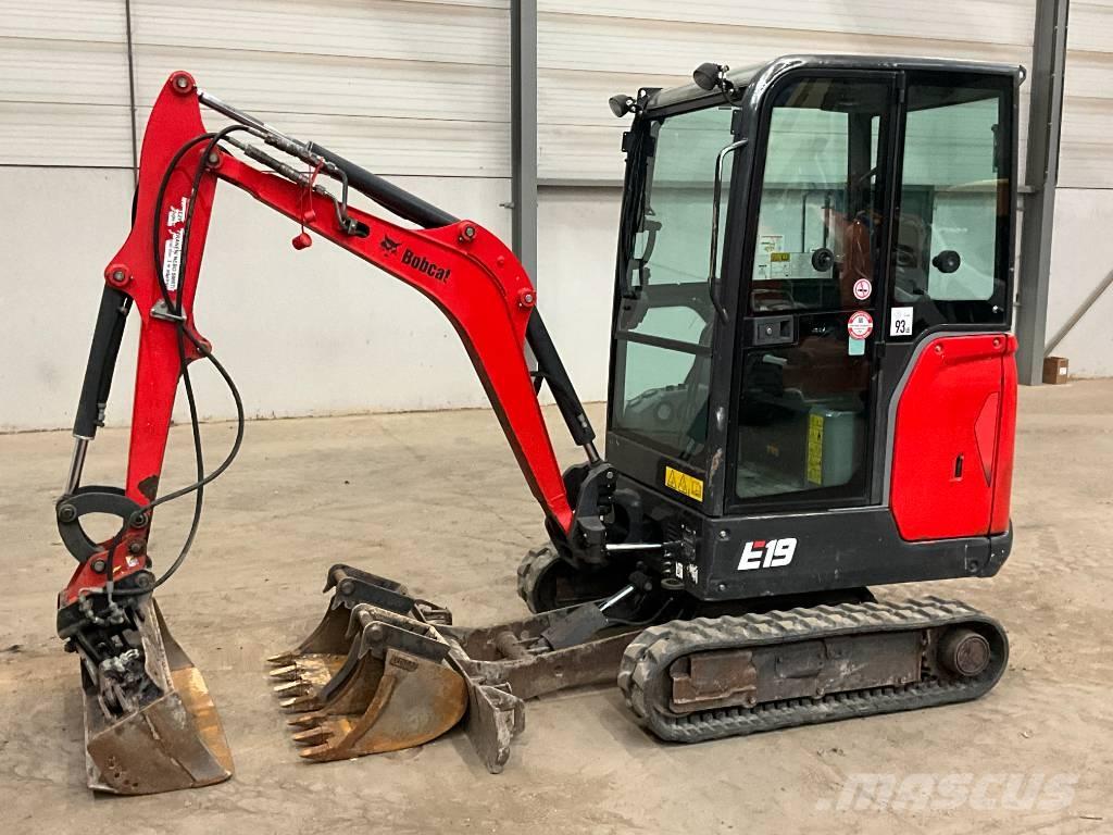 Bobcat E 19 Mini rýpadlá < 7t