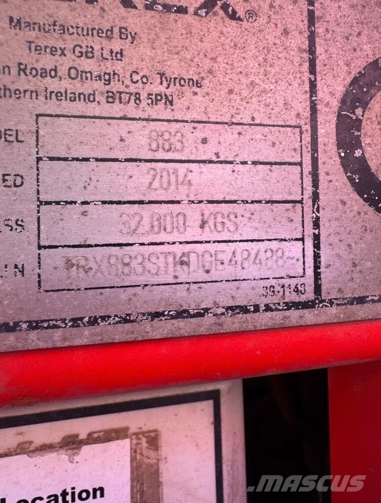 Terex Finlay 883 Triedičky