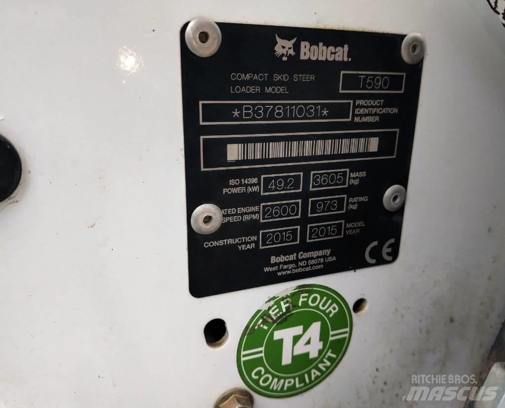Bobcat T 590 Šmykom riadené nakladače