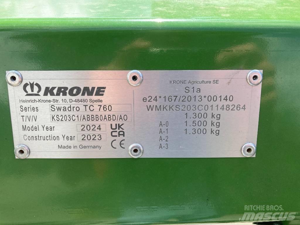Krone Swadro TC 760 Riadkovače