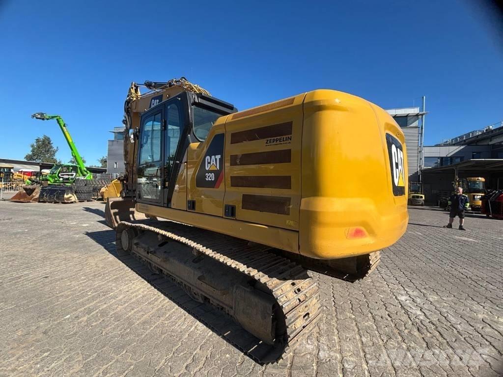 CAT 320 Pásové rýpadlá