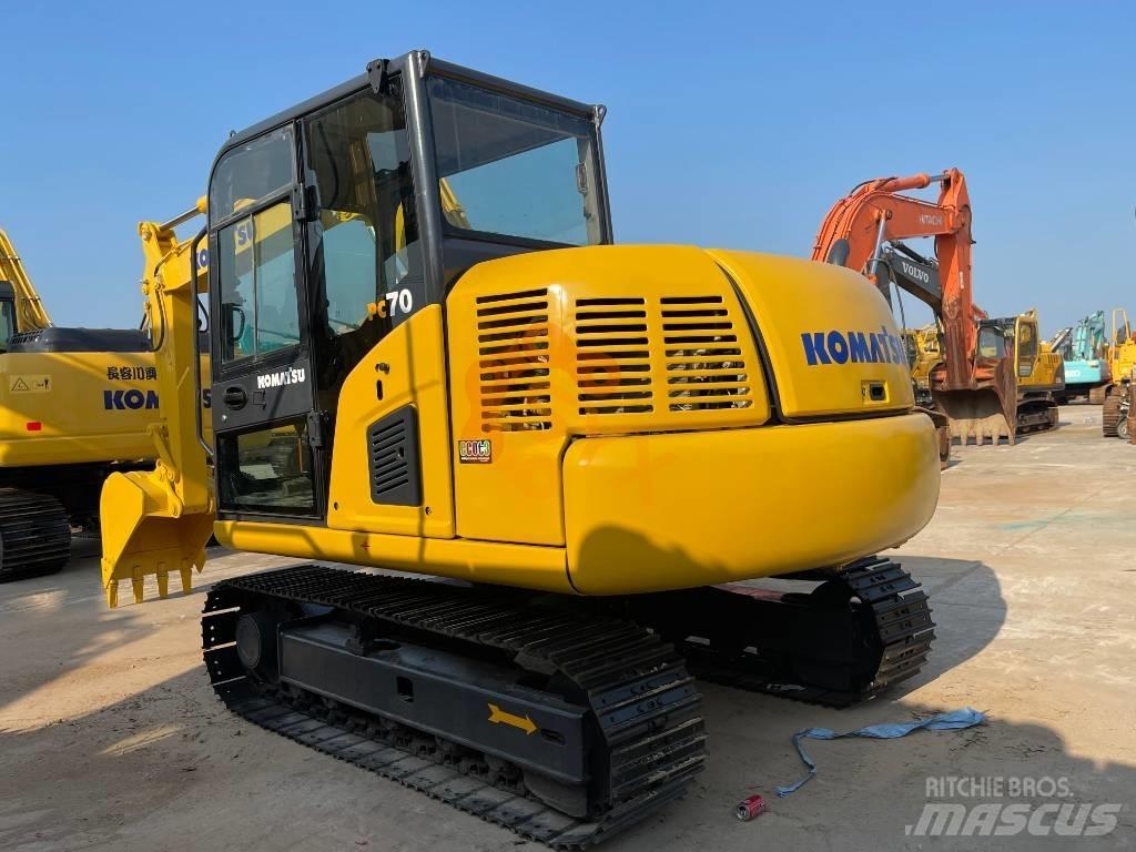Komatsu PC 70 Mini rýpadlá < 7t
