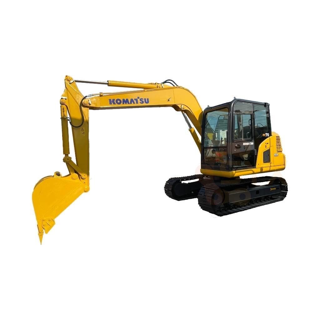 Komatsu PC 70 Mini rýpadlá < 7t