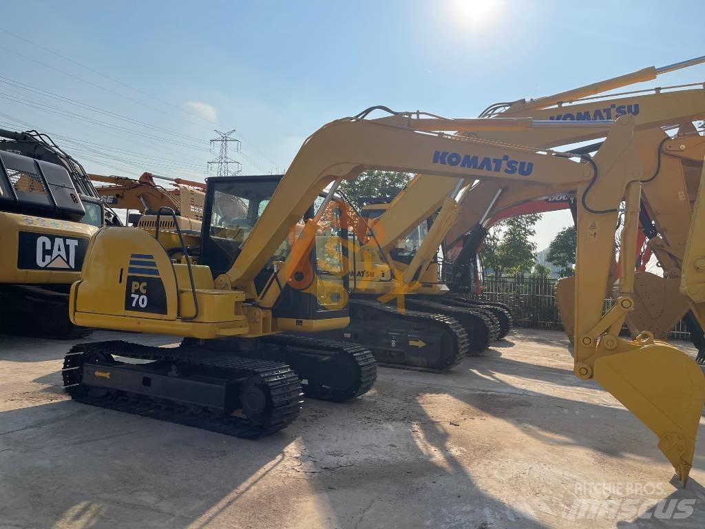 Komatsu PC 70 Mini rýpadlá < 7t