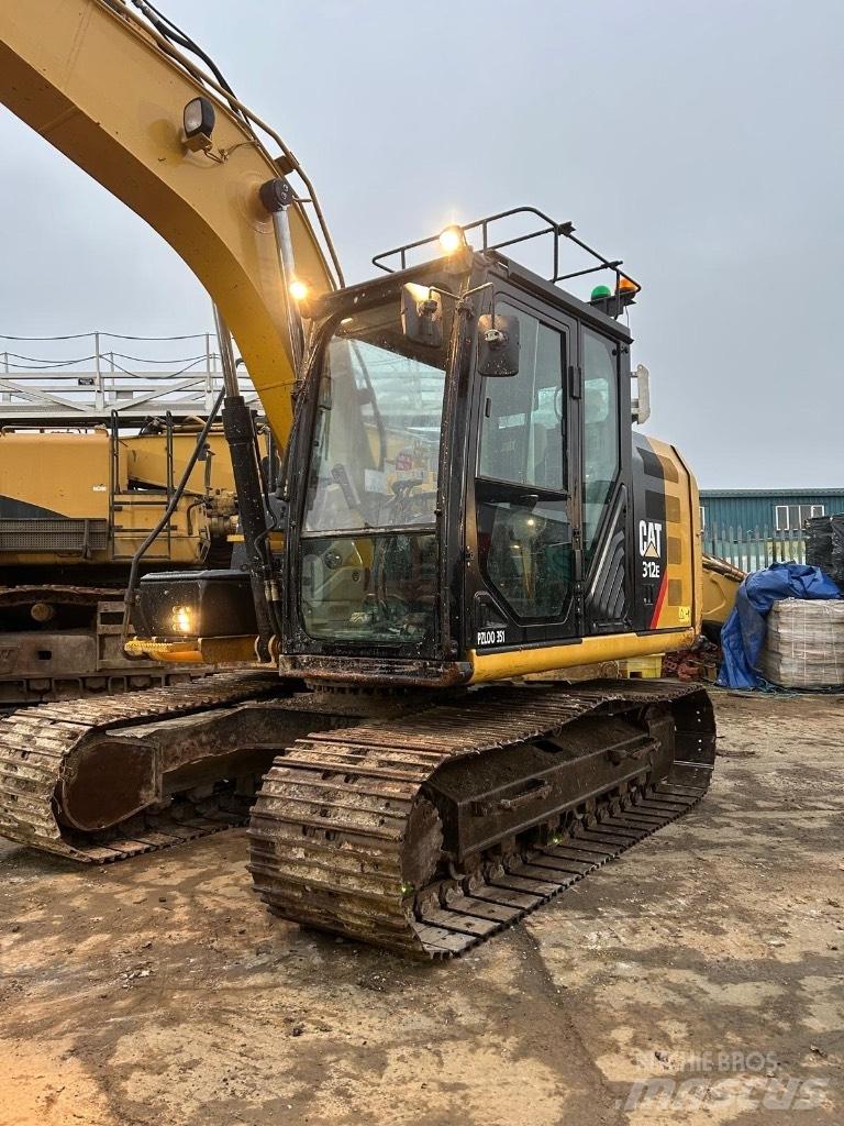 CAT 312 E Pásové rýpadlá