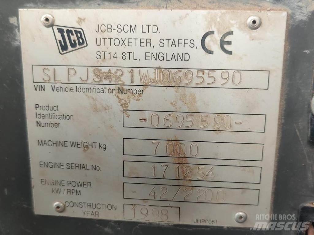 JCB JS70 Midi rýpadlá 7 t - 12 t