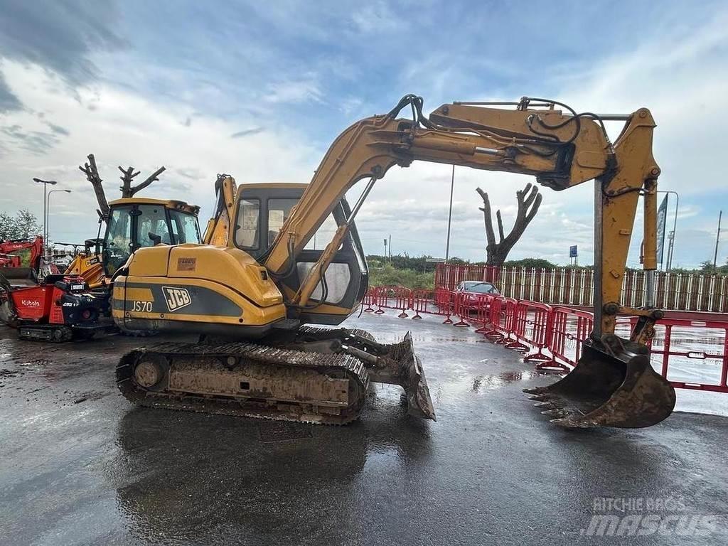 JCB JS70 Midi rýpadlá 7 t - 12 t