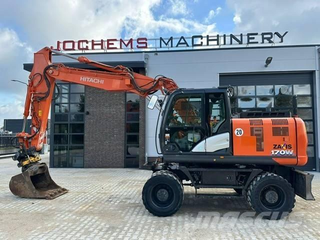 Hitachi ZX170W-6 Kolesové rýpadlá
