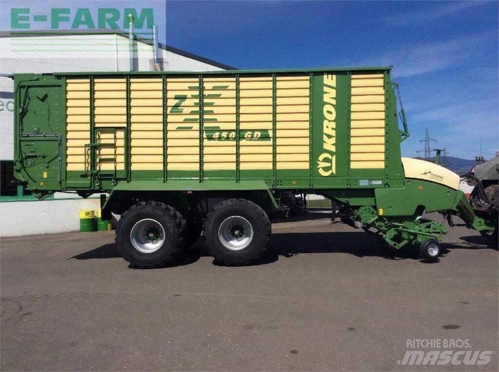 Krone zx 450 gd Obilné návesy