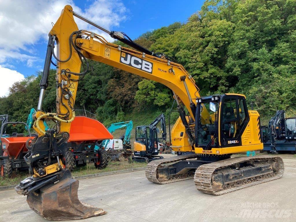 JCB 245 XR Pásové rýpadlá
