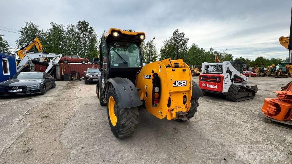 JCB 531-70 Teleskopické kolesové nakladače