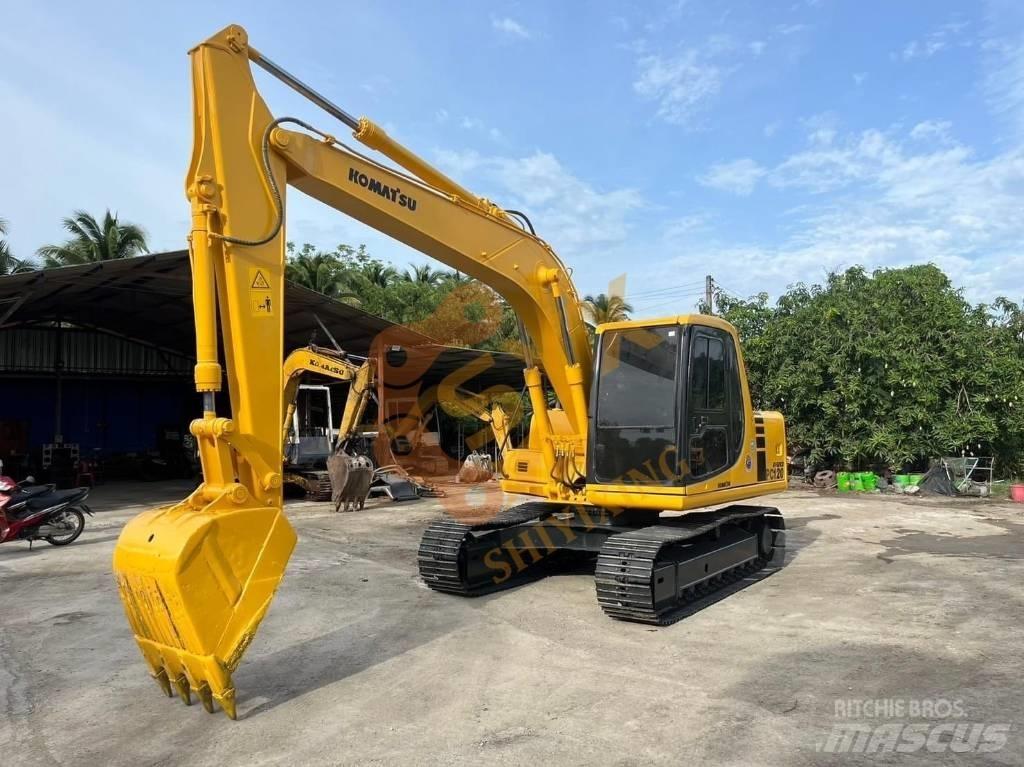 Komatsu PC 120 Pásové rýpadlá