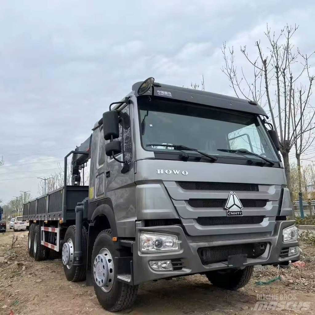 Howo 371 8x4 Autožeriavy, hydraulické ruky