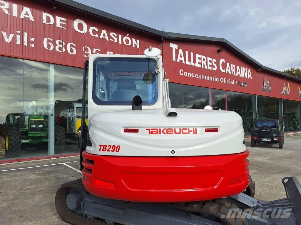 Takeuchi TB 290 Midi rýpadlá 7 t - 12 t