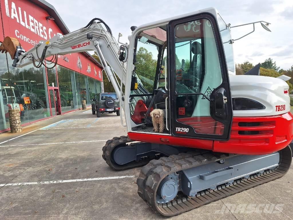 Takeuchi TB 290 Midi rýpadlá 7 t - 12 t