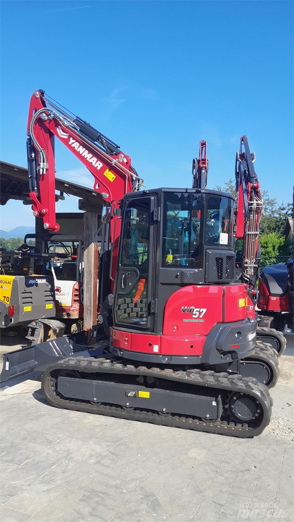 Yanmar VIO57-6B Mini rýpadlá < 7t