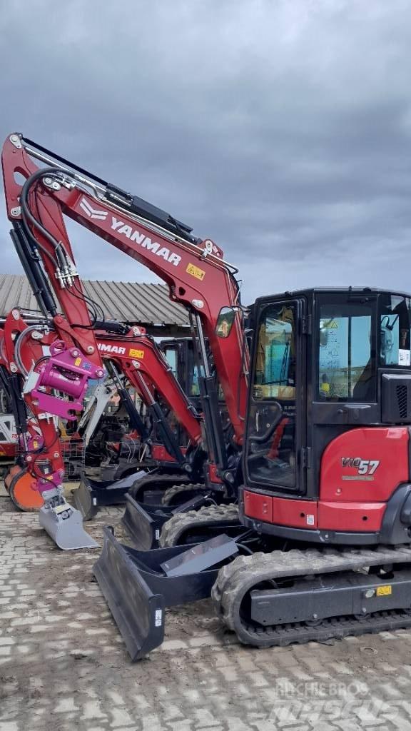 Yanmar VIO57-6B Mini rýpadlá < 7t