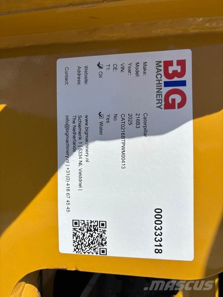 CAT 216B3 Kolesové nakladače