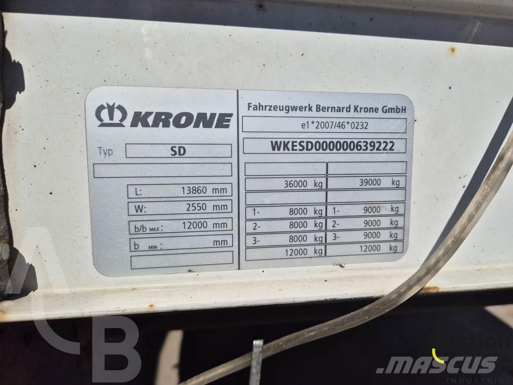 Krone SD Plachtové návesy