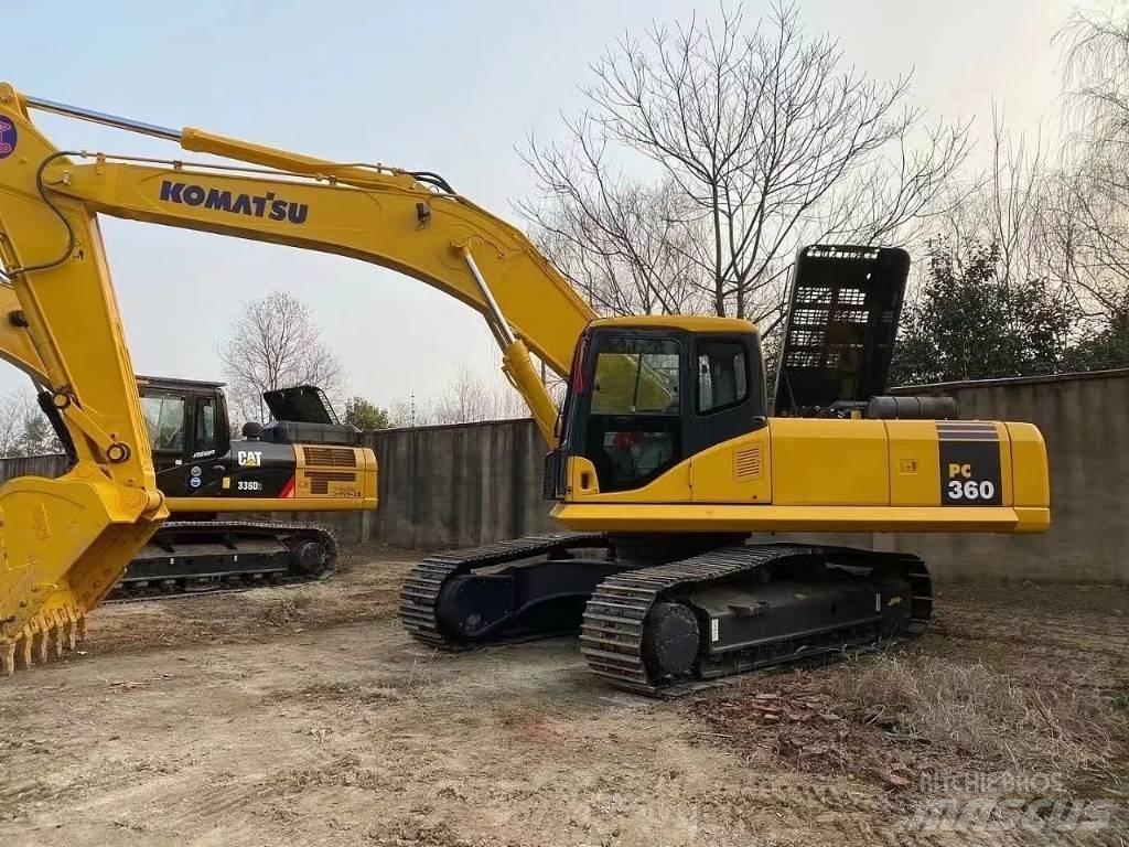 Komatsu PC 360 Pásové rýpadlá