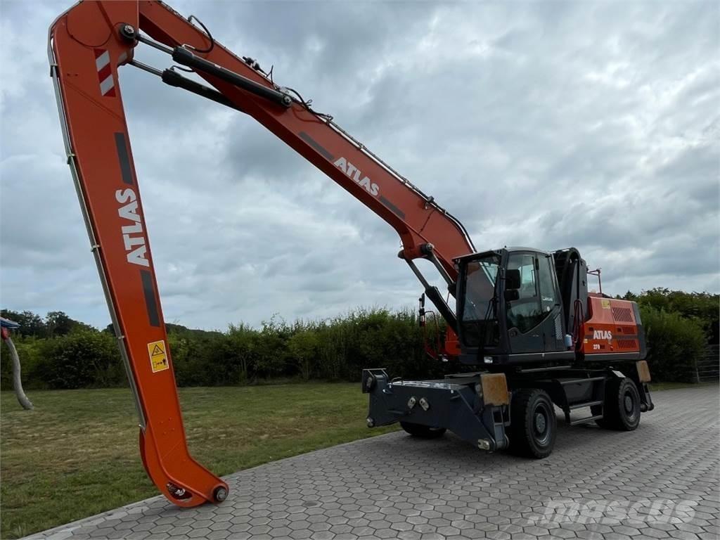 Atlas 270MH-BLUE Stroje pre manipuláciu s odpadom