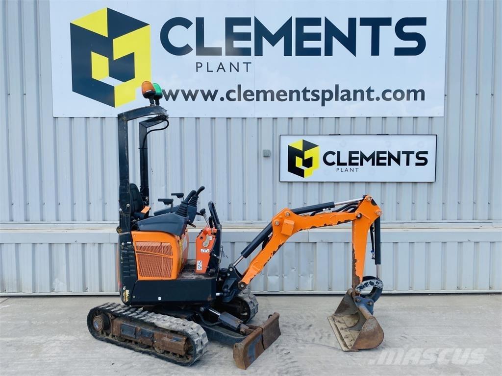 Doosan DX10Z Mini rýpadlá < 7t
