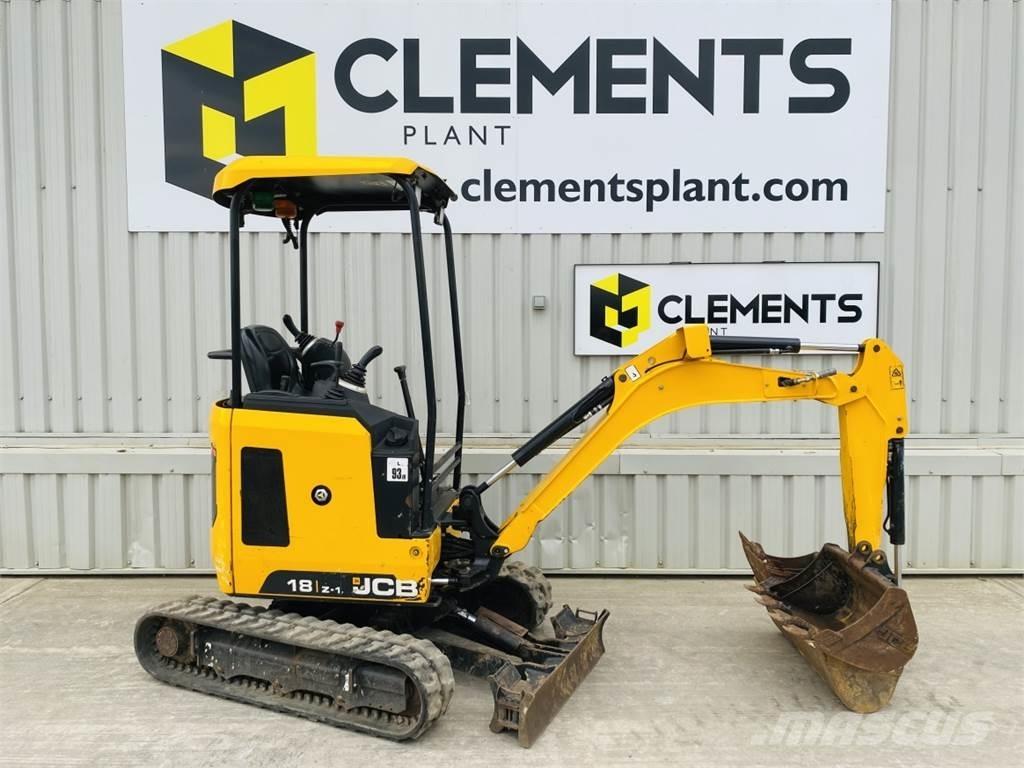 JCB 18Z-1 Mini rýpadlá < 7t