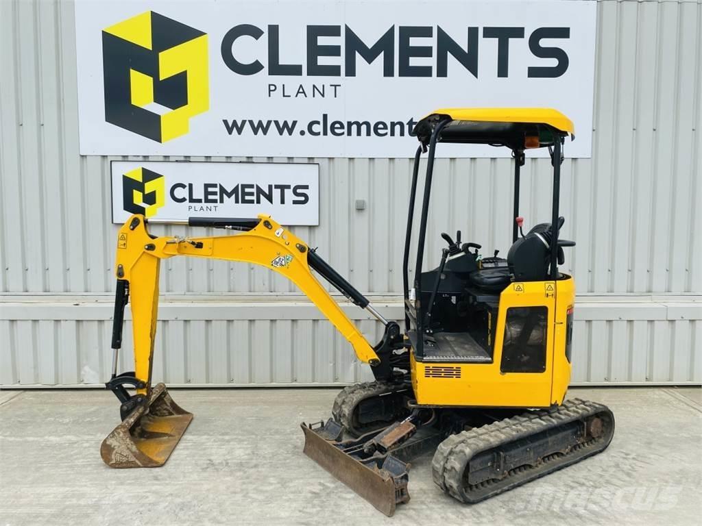 JCB 18Z-1 Mini rýpadlá < 7t