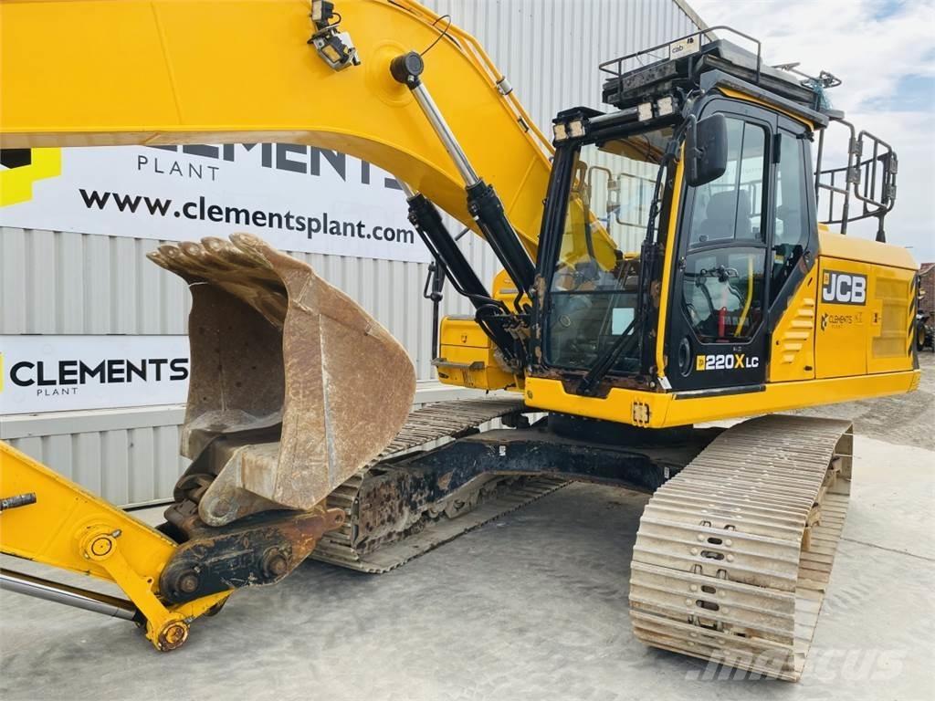 JCB 220X L Pásové rýpadlá