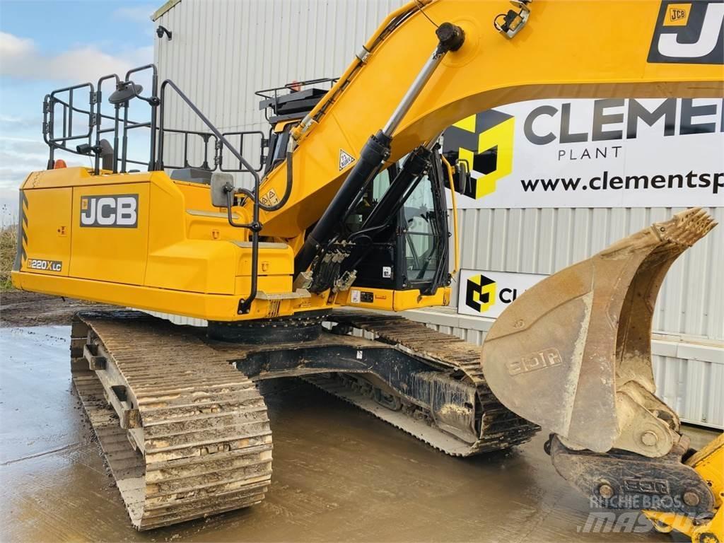 JCB 220XLC Pásové rýpadlá