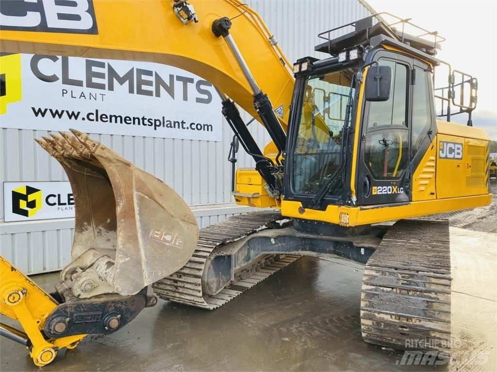 JCB 220XLC Pásové rýpadlá