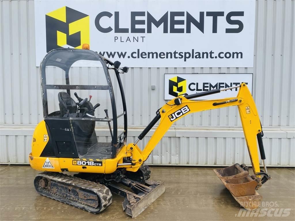 JCB 8018CTS Mini rýpadlá < 7t