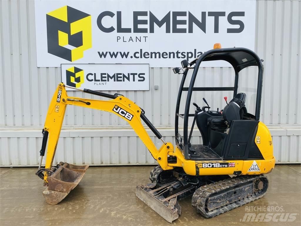 JCB 8018CTS Mini rýpadlá < 7t