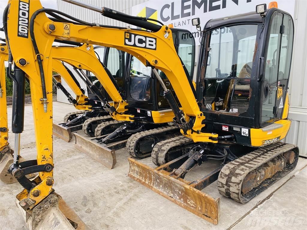 JCB 8026CTS Mini rýpadlá < 7t