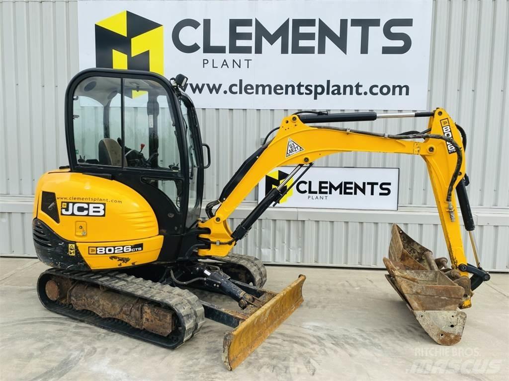 JCB 8026CTS Mini rýpadlá < 7t