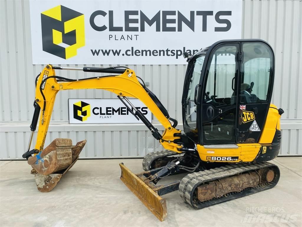 JCB 8026CTS Mini rýpadlá < 7t